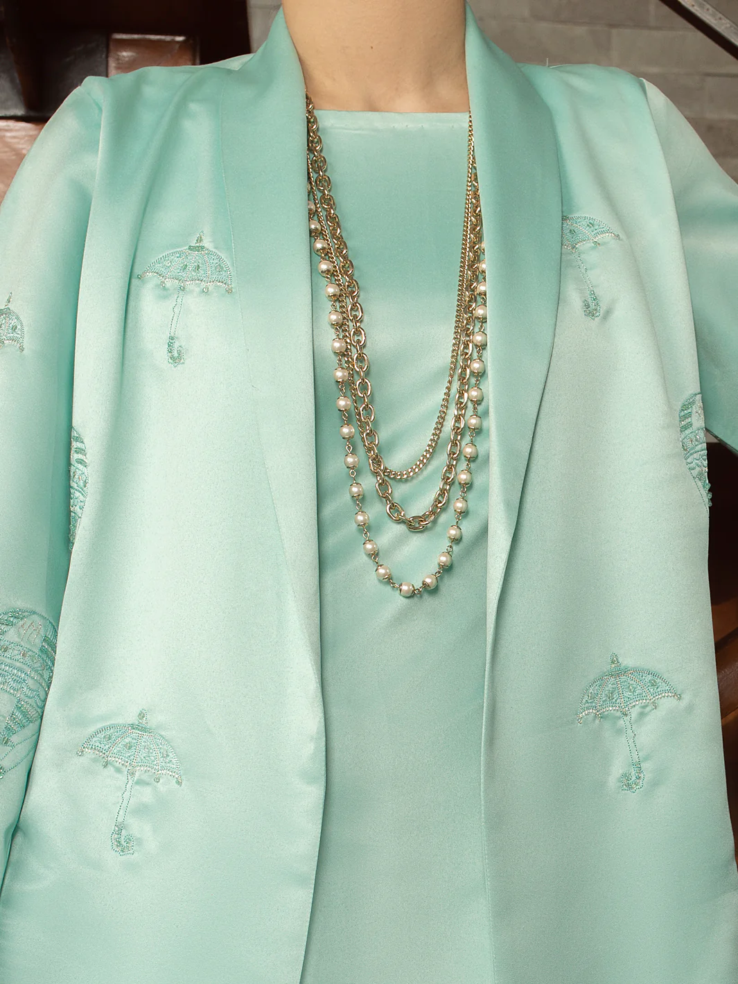 FEROZI SATIN 2PC STITCHED | AL-2PS-LS-US-364/AM-2586C - Image 3
