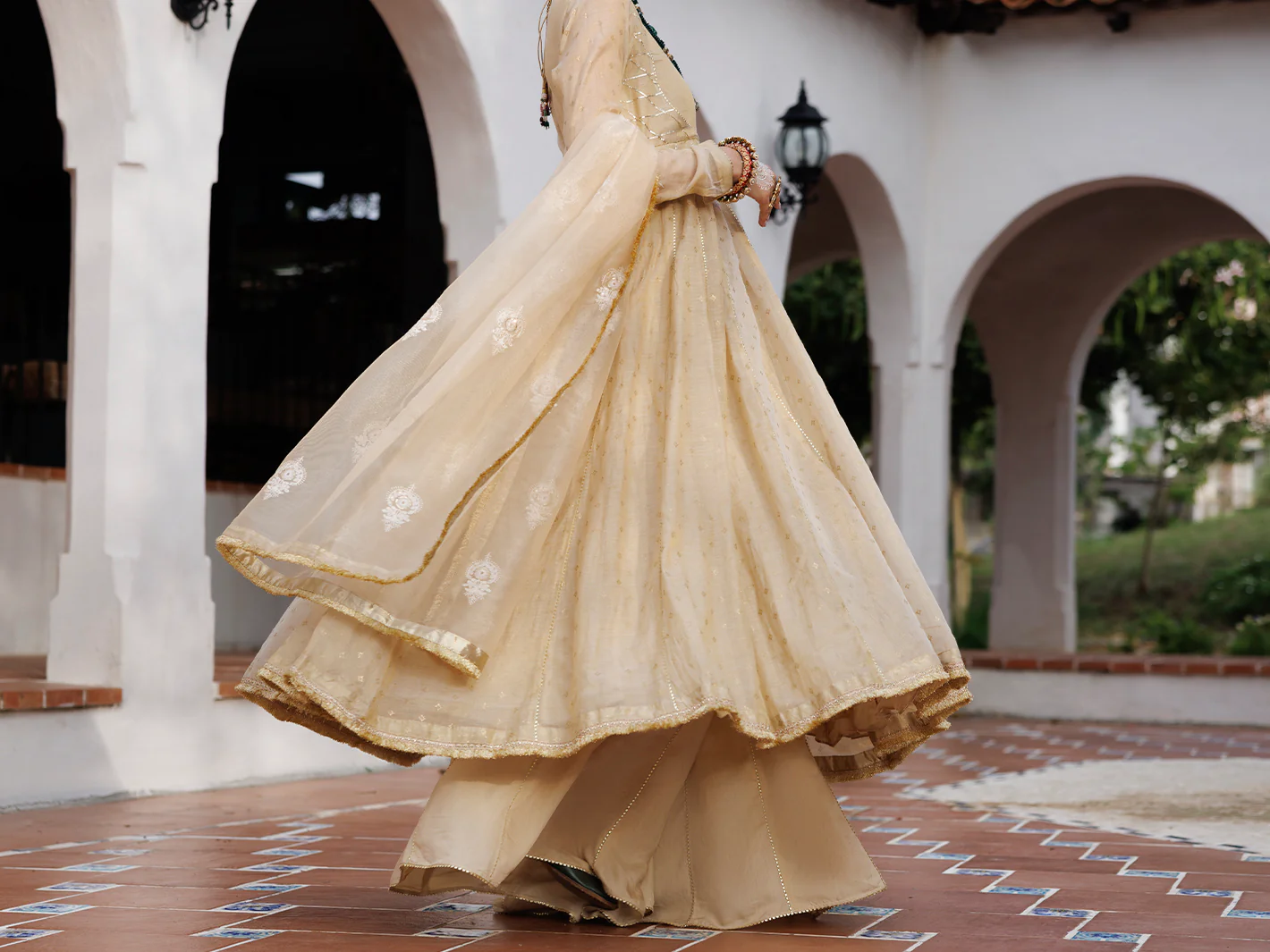 GOLD MESURI NET 3PC STITCHED | AL-3PS-LS-491/AM-3012A - Image 5