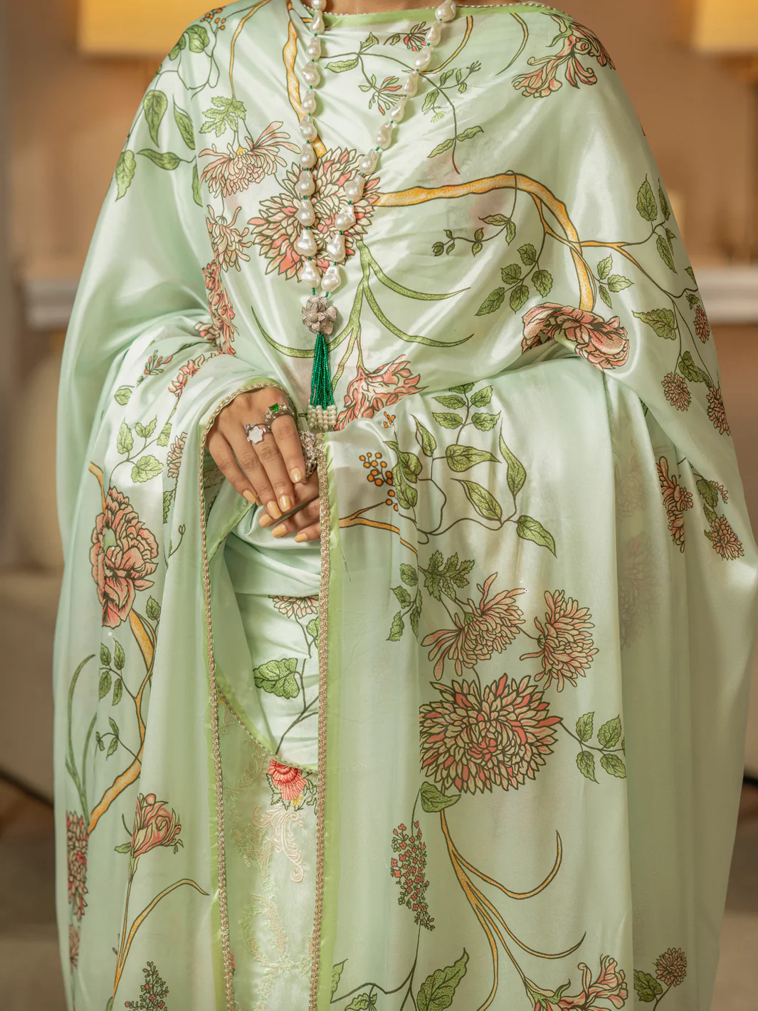 PISTA GREEN 3PC STITCHED | AL-3PS-LS-US-422/AM-2797A - Image 3