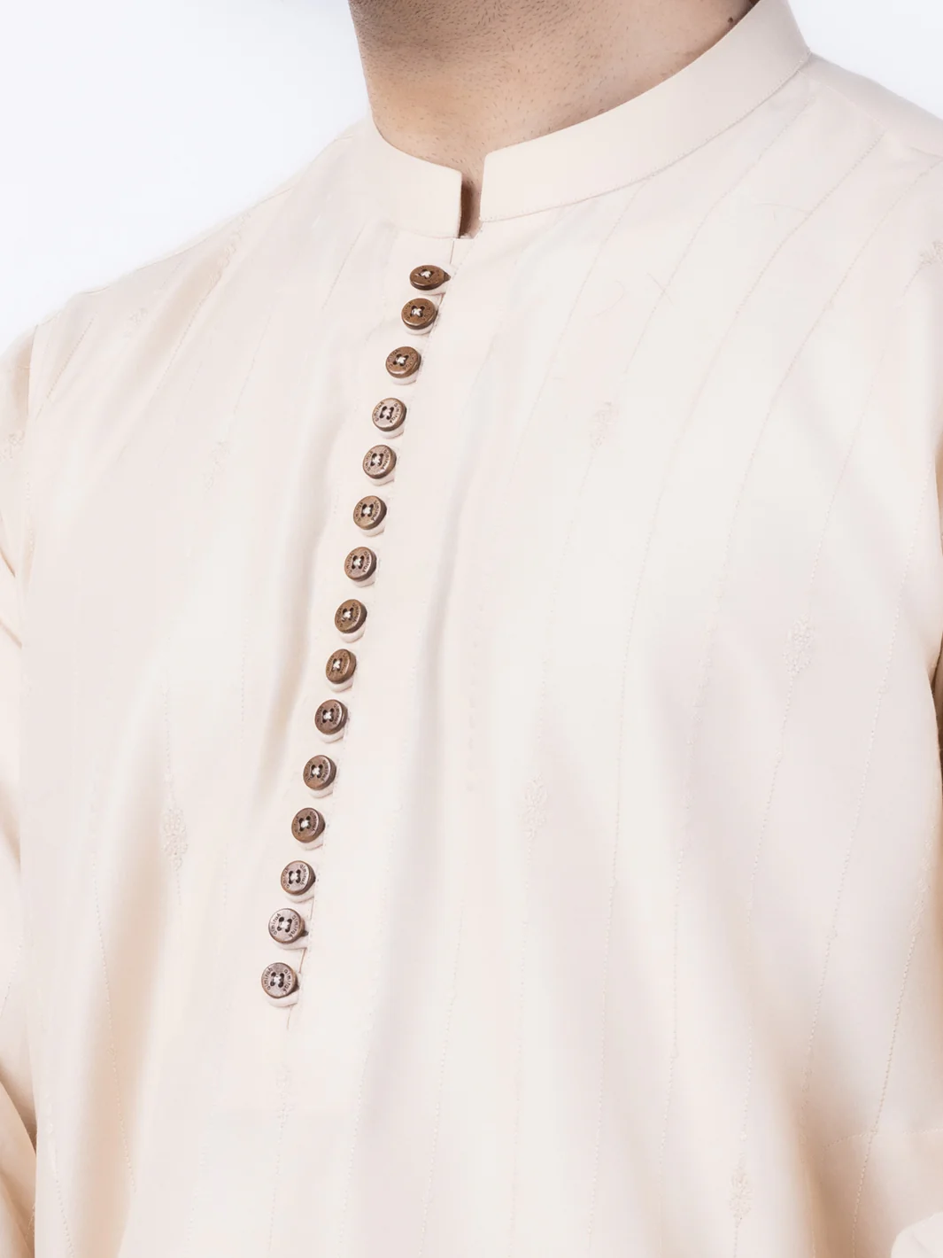 CREAM KURTA | AL-K-1121B/AM-6153B - Image 4