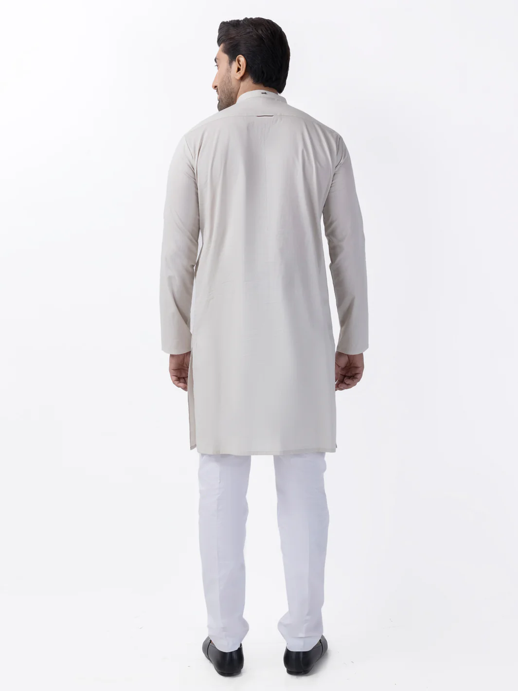 LIGHT SAGE BLENDED KURTA | AL-K-1169/AM-6200B - Image 3