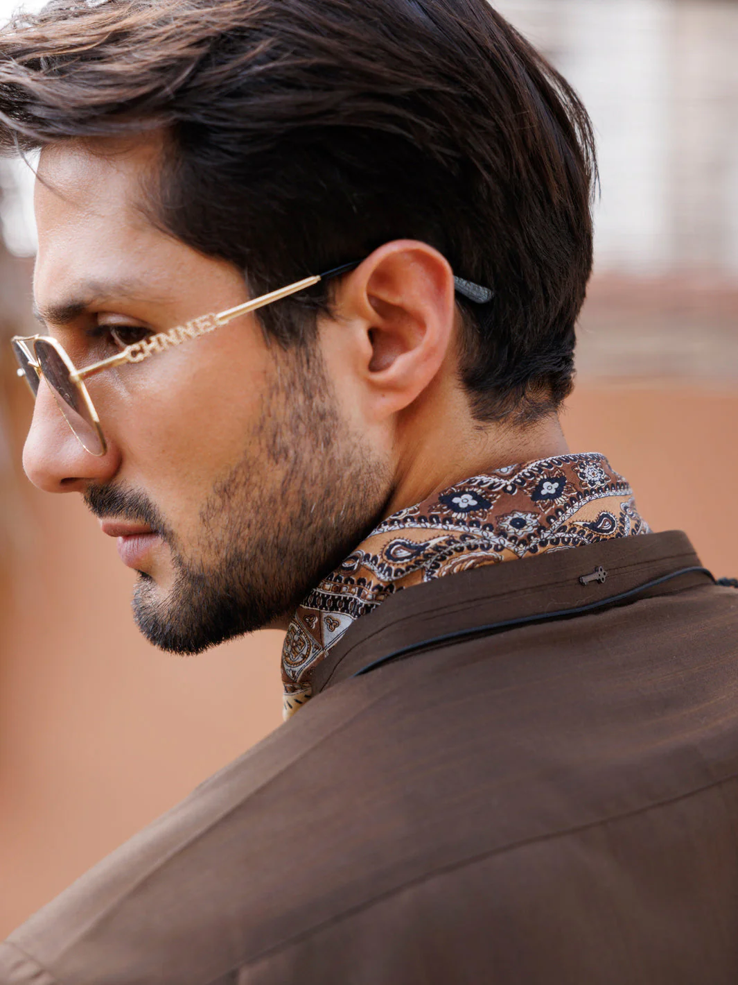 GREEN BLENDED KURTA | AL-K-1227/AM-6217D - Image 4