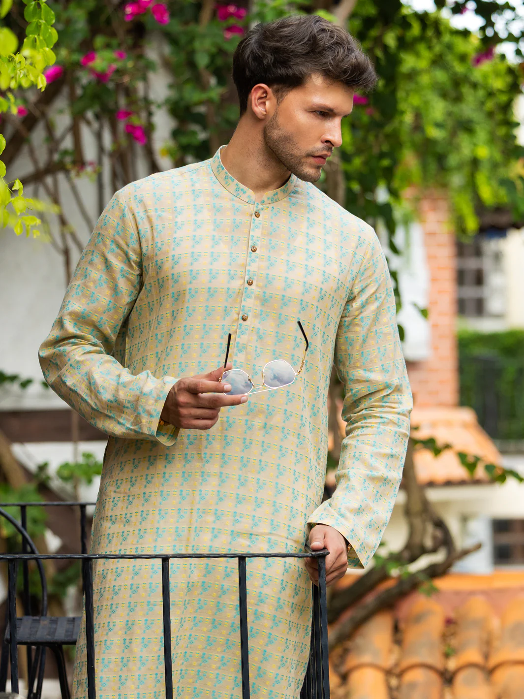 FAWN COTTON KURTA | AL-K-1235B/AM-6325B - Image 2