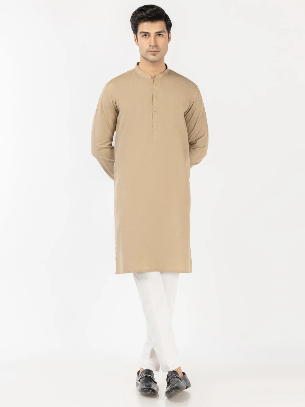 FAWN BLENDED KURTA | AL-K-1241/AM-6305A