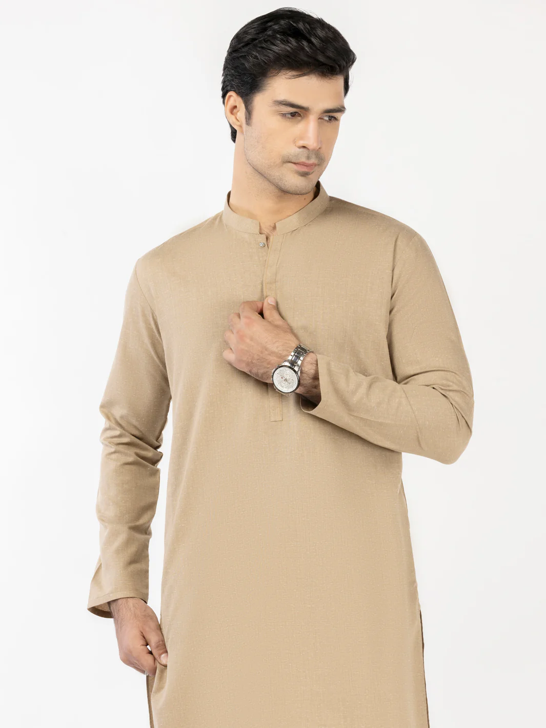 FAWN BLENDED KURTA | AL-K-1241/AM-6305A - Image 2