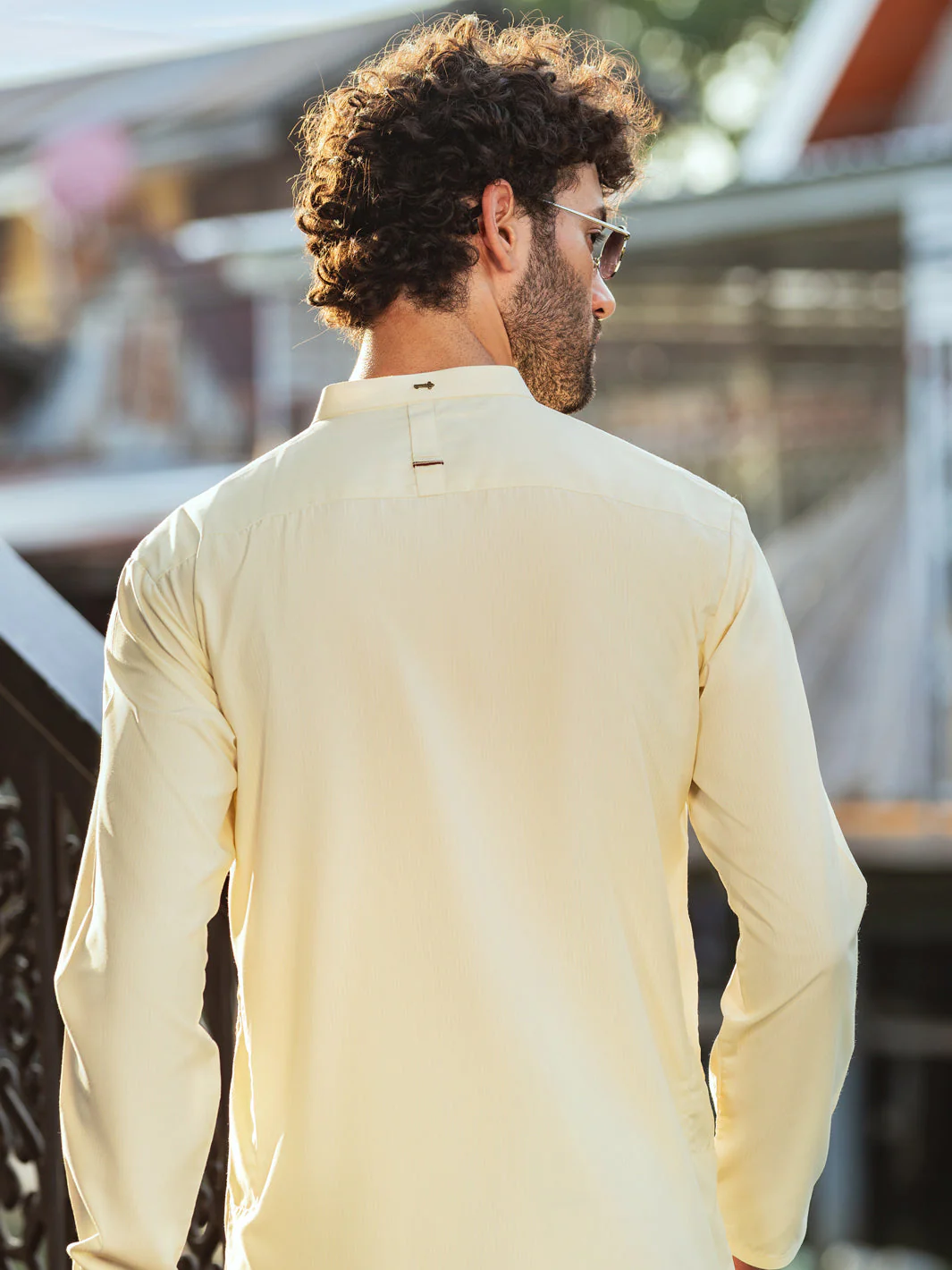 OFF WHITE KURTA | AL-K-US-24-1148A - Image 3