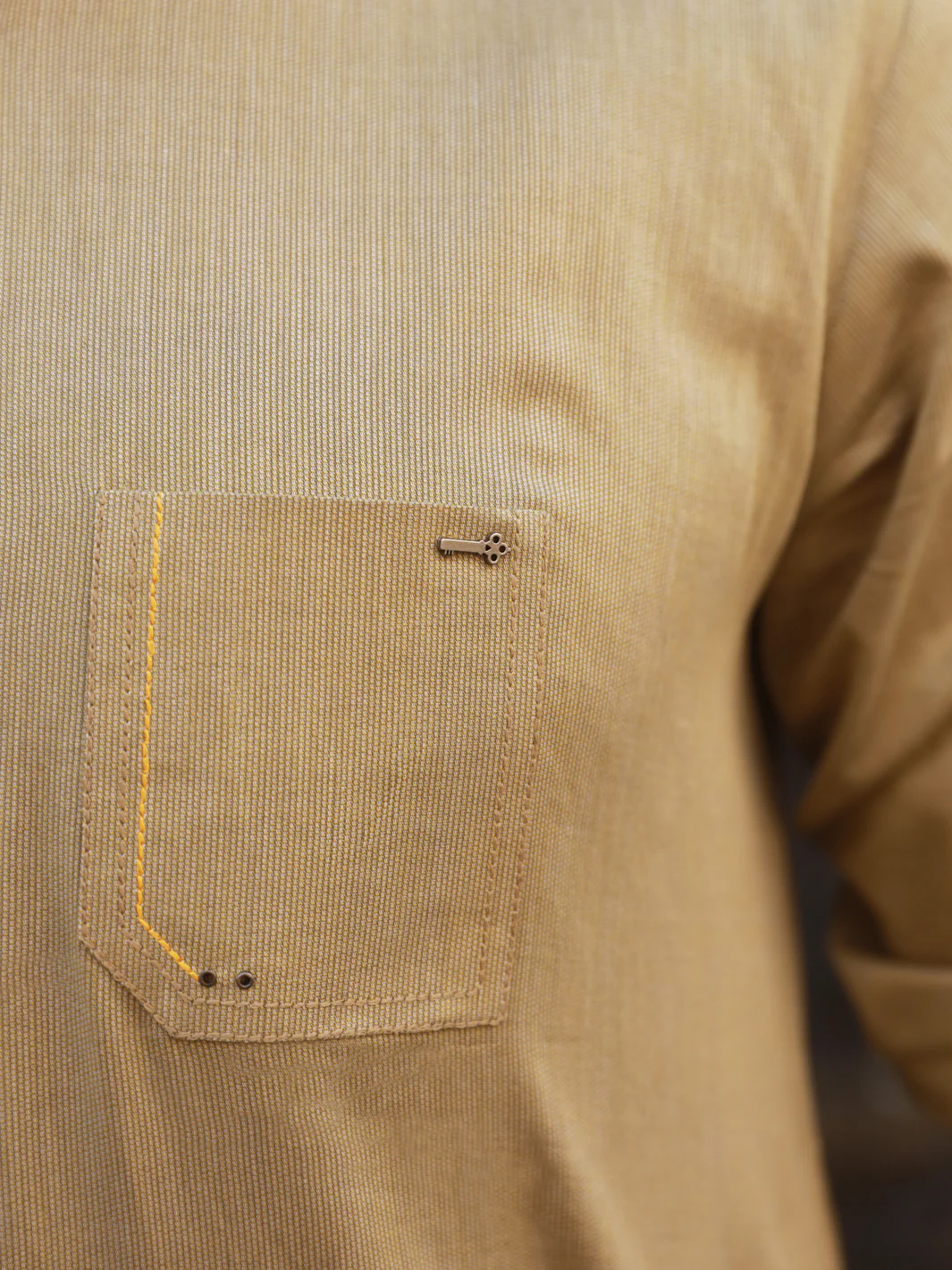 GREEN COTTON KURTA | AL-K-US-1024/AM-928-1B - Image 2