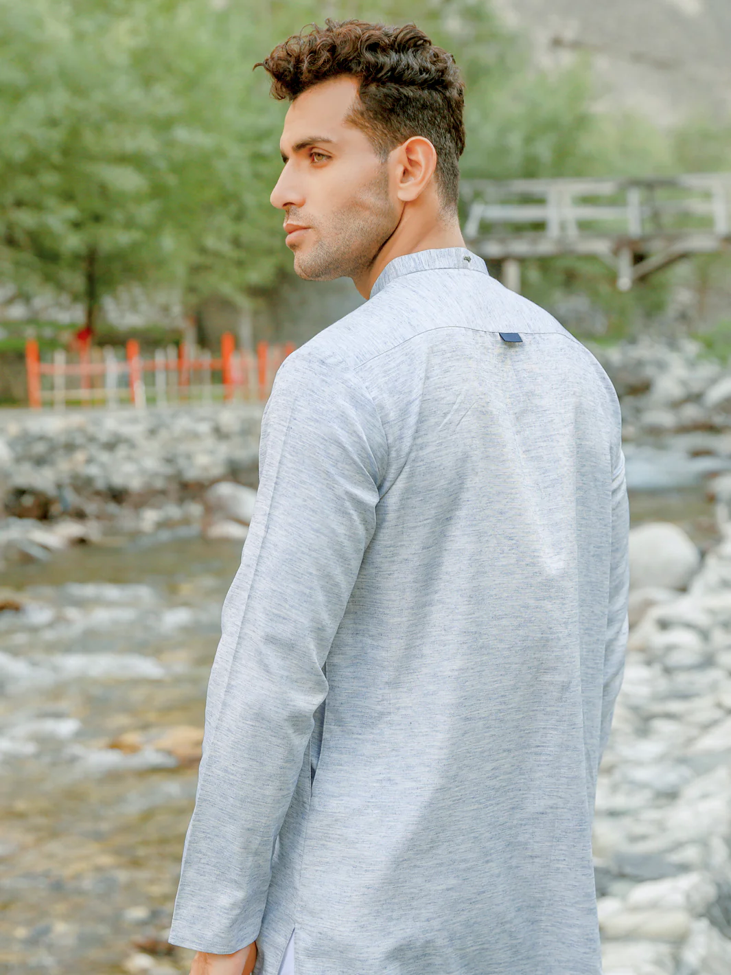 LIGHT BLUE KURTA | AL-K-US-1031/AM-5082B - Image 3