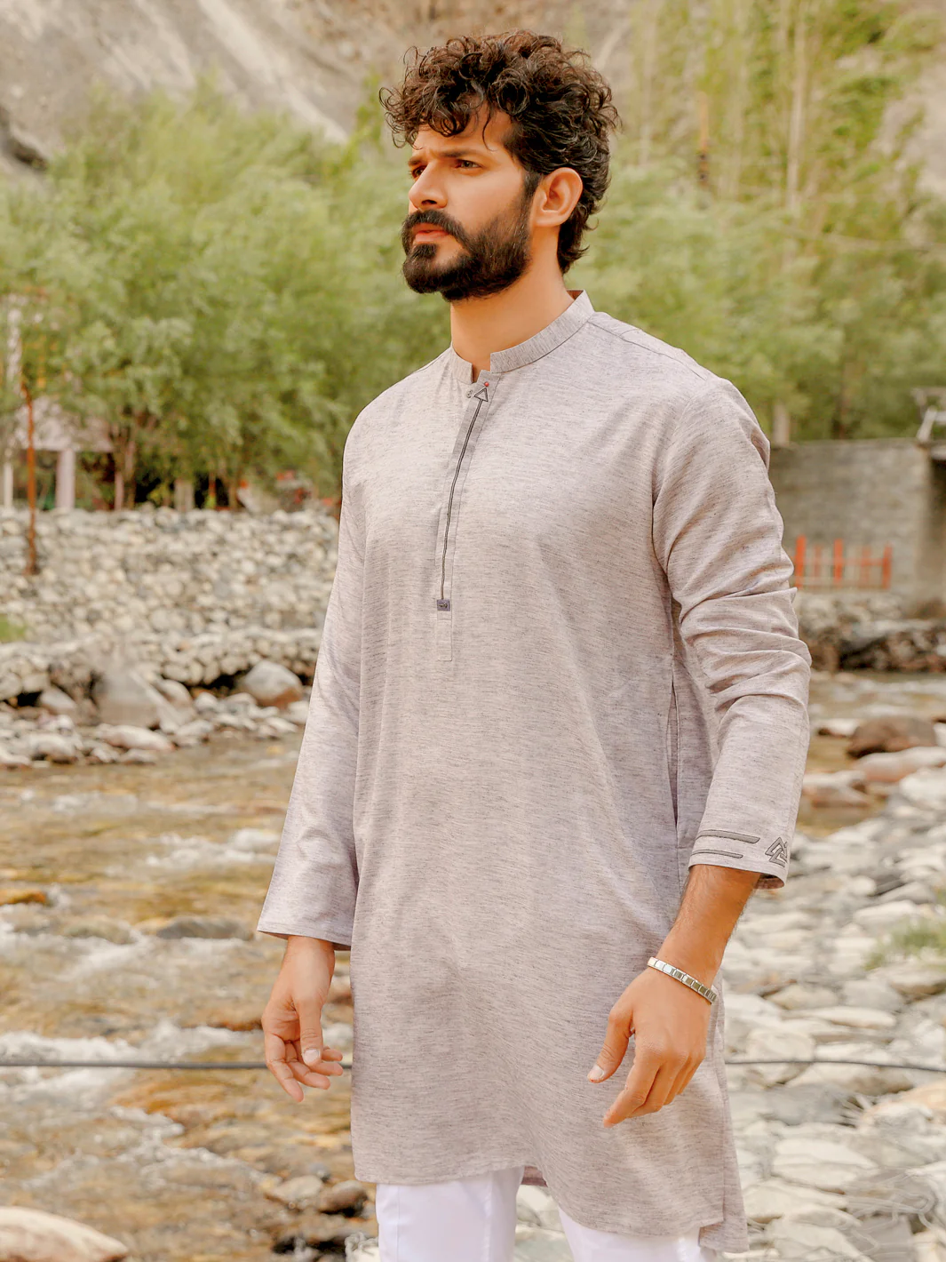 LIGHT PURPLE KURTA | AL-K-US-1033/AM-5082D - Image 4