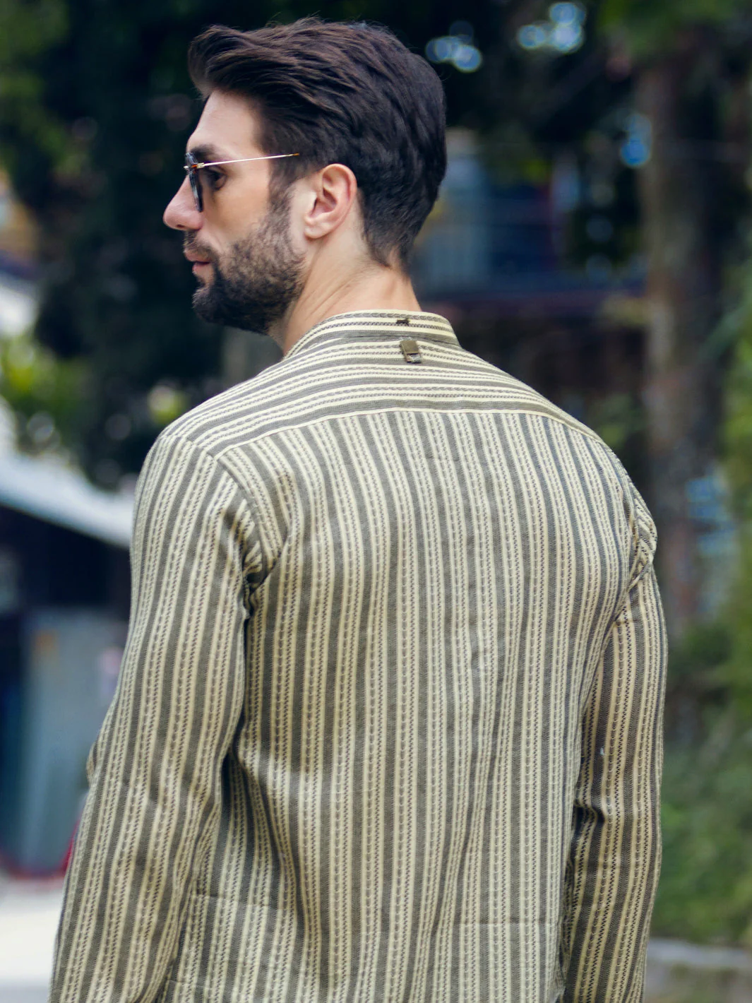 LIGHT YELLOW COTTON KURTA | AL-K-US-1074/AM-5071J - Image 3