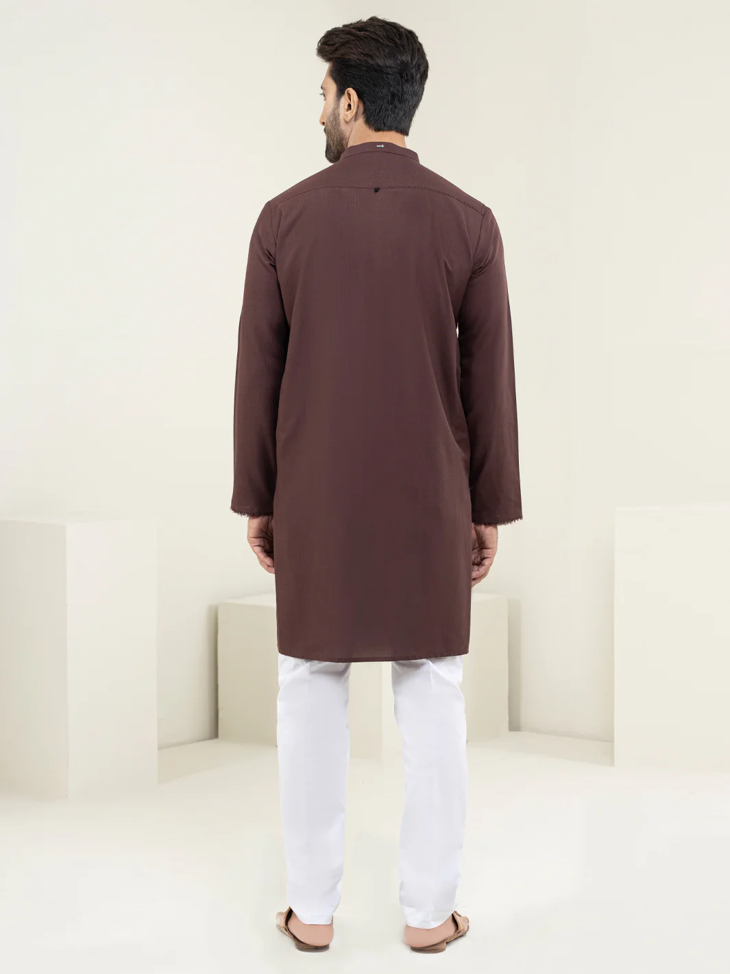 MAROON KURTA | AL-K-US-1090/AM-6103D - Image 2