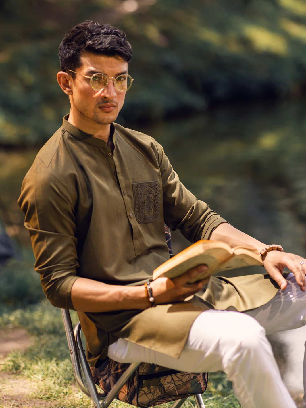GREEN KURTA | AL-K-US-1114A/AM-6069A - Image 2