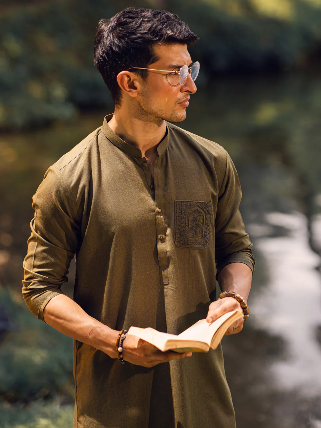 GREEN KURTA | AL-K-US-1114A/AM-6069A - Image 3