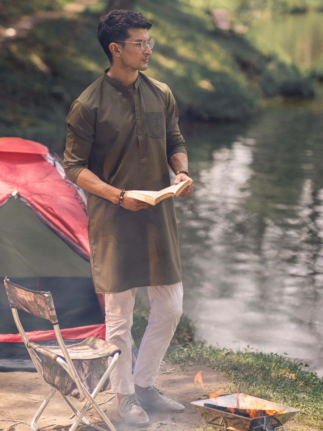 GREEN KURTA | AL-K-US-1114A/AM-6069A - Image 4