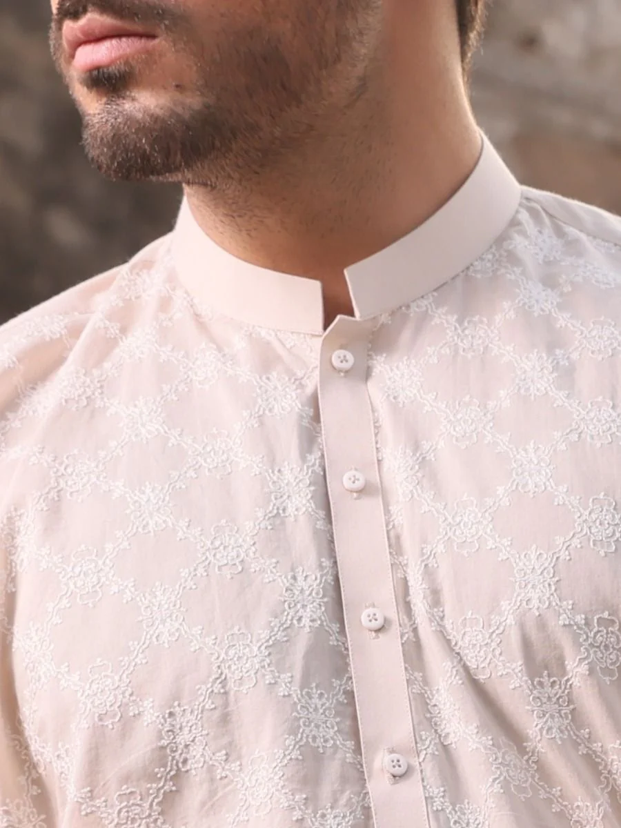 FAWN COTTON KURTA | AL-K-US-712C V-2 2021 - Image 2