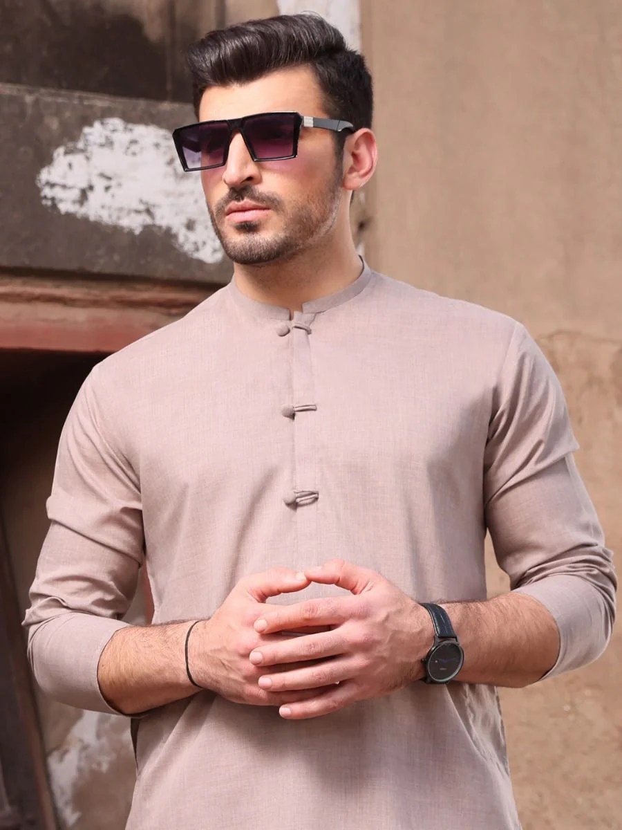 LIGHT BLUE KURTA | AL-K-US-928 V-2 2021 - Image 2