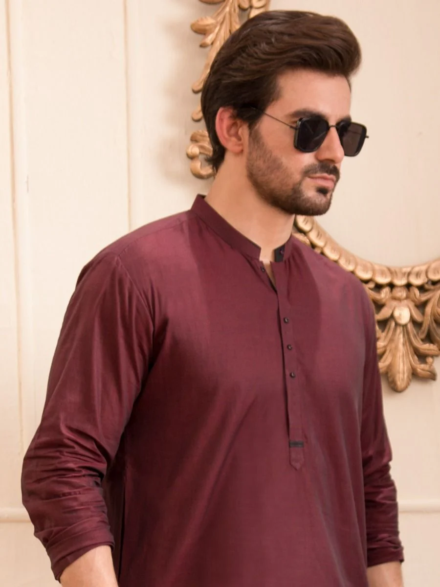 MEHNDI GREEN COTTON KURTA | AL-K-US-940/AM-946G - Image 3