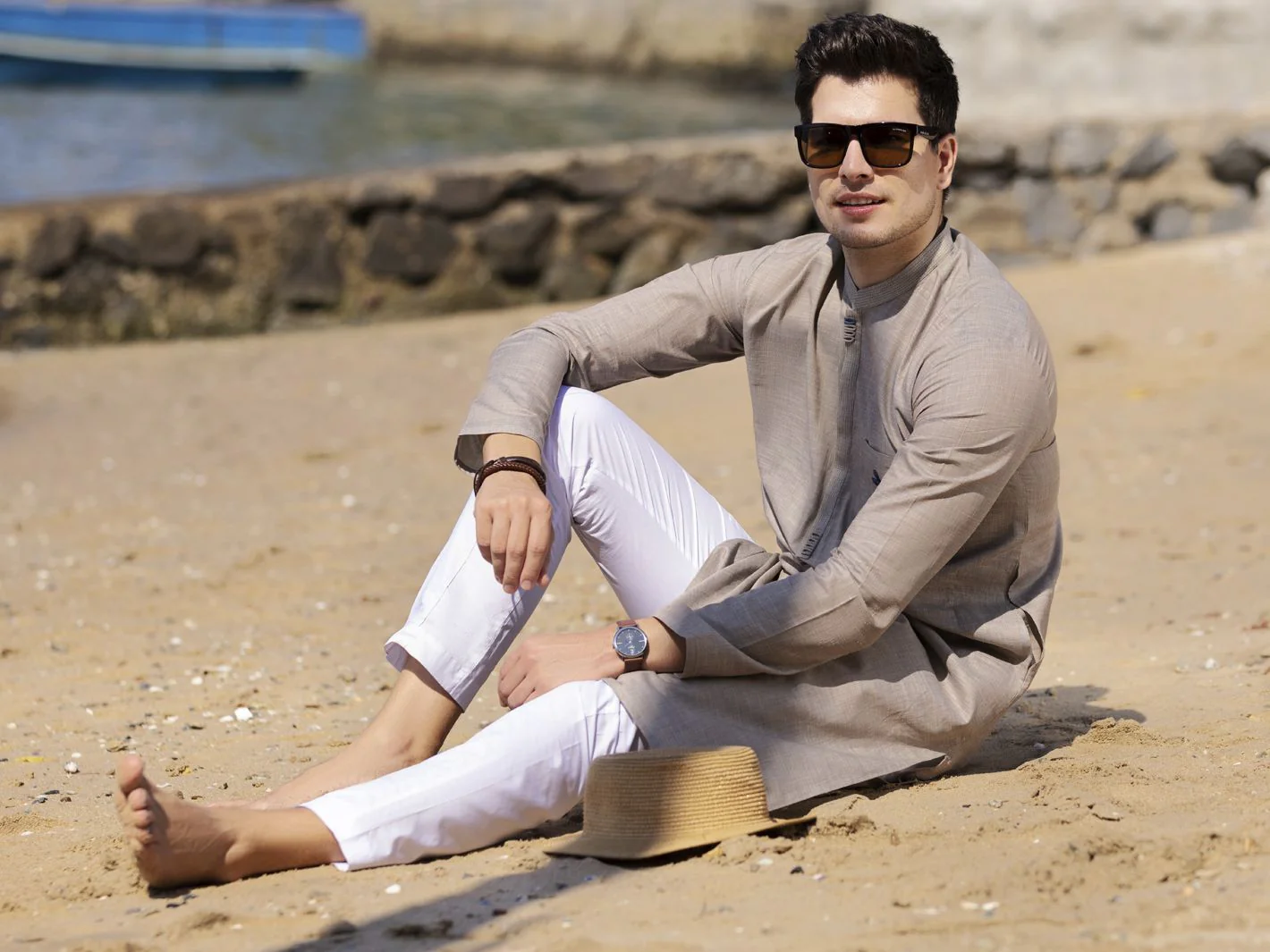 LIGHT GREY KURTA | AL-K-US-962A/AM-947-1C - Image 4