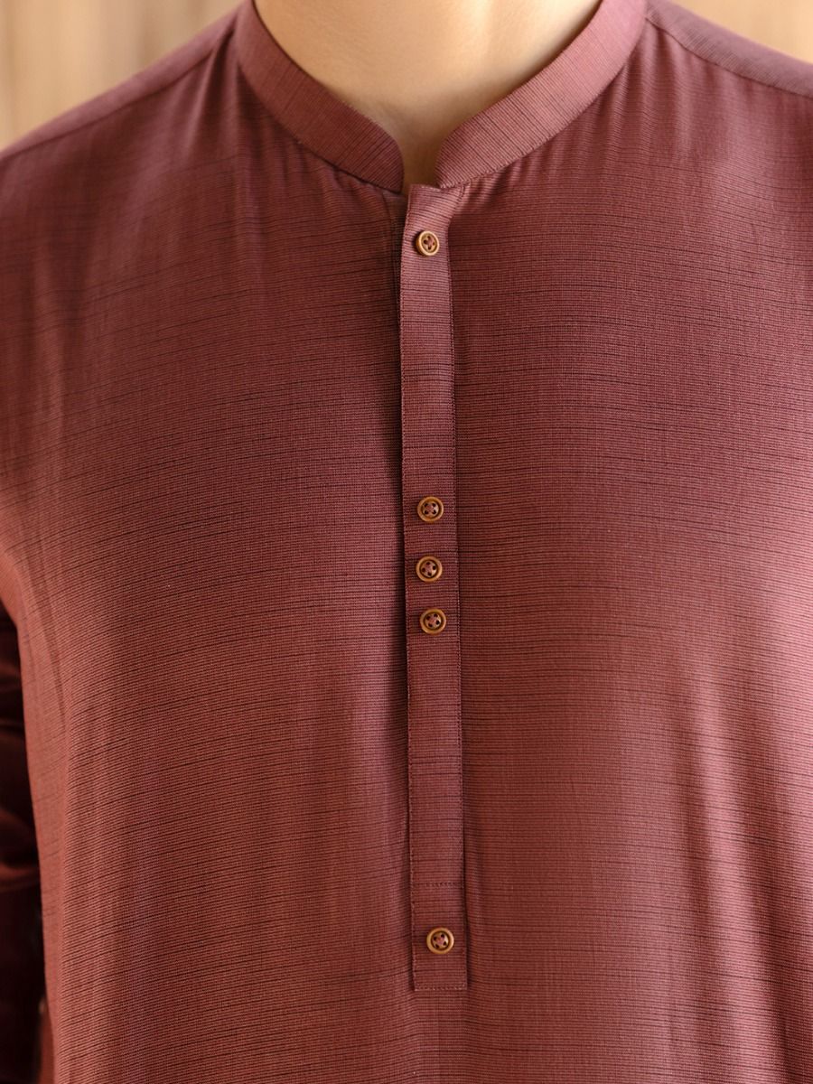 RUST COTTON KURTA | AL-K-US-988/AM-948A - Image 2