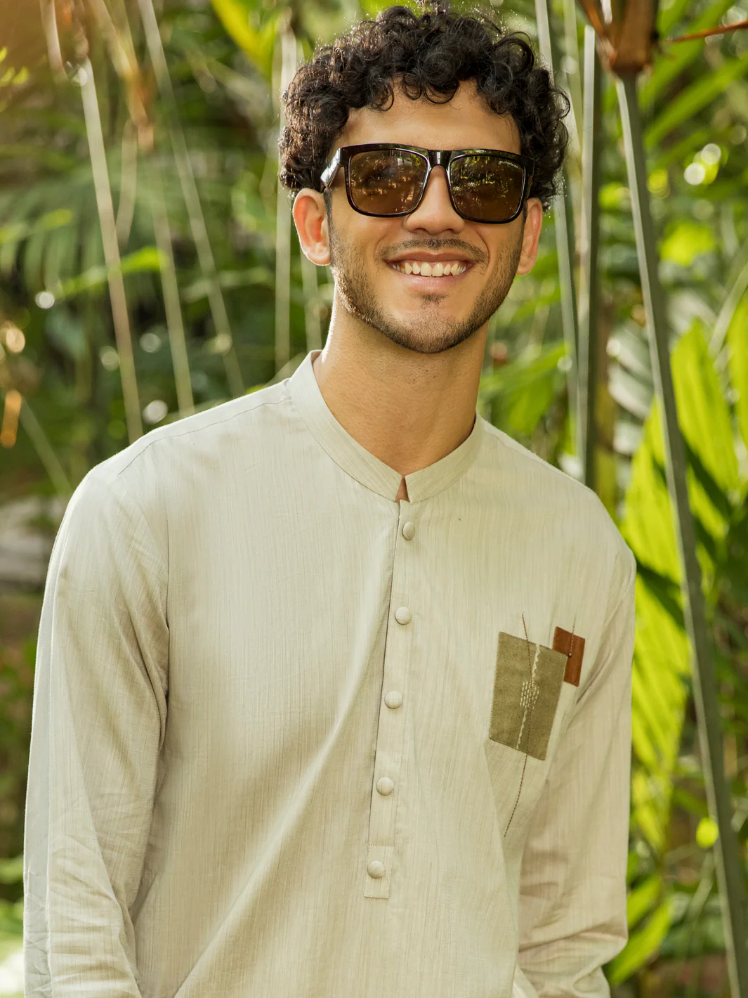 LIGHT GREY COTTON KURTA | AL-K-US-993/AM-945-1B - Image 2