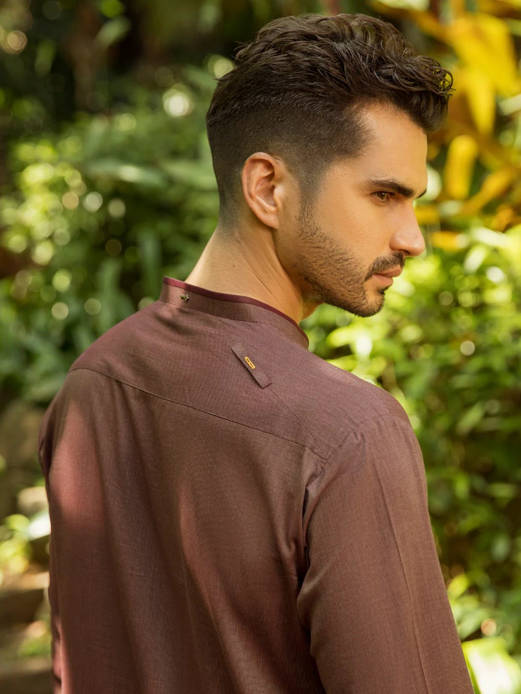 MAROON COTTON KURTA | AL-K-US-999/AM-925-1D - Image 2