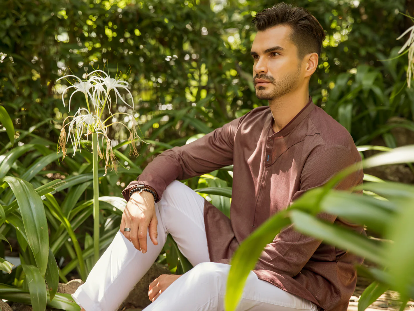 MAROON COTTON KURTA | AL-K-US-999/AM-925-1D - Image 3