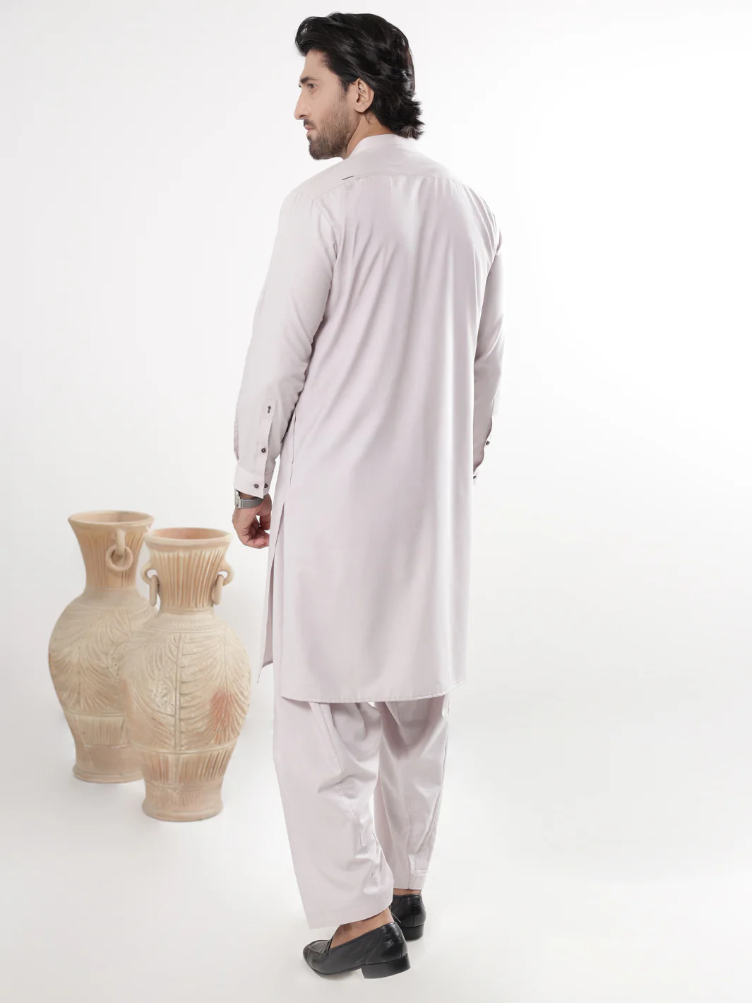 TEA PINK BLENDED KAMEEZ SHALWAR | AL-KS-3215/AM-6293B - Image 3