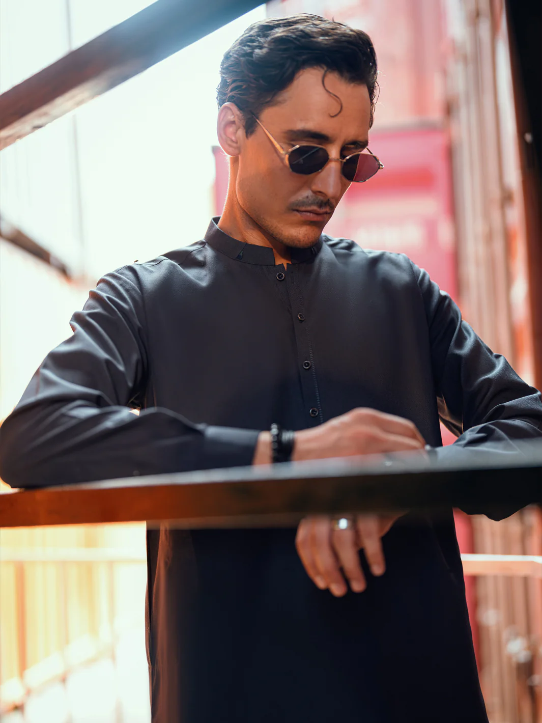 GREY KAMEEZ SHALWAR | AL-KS-3287/AM-6339D - Image 2