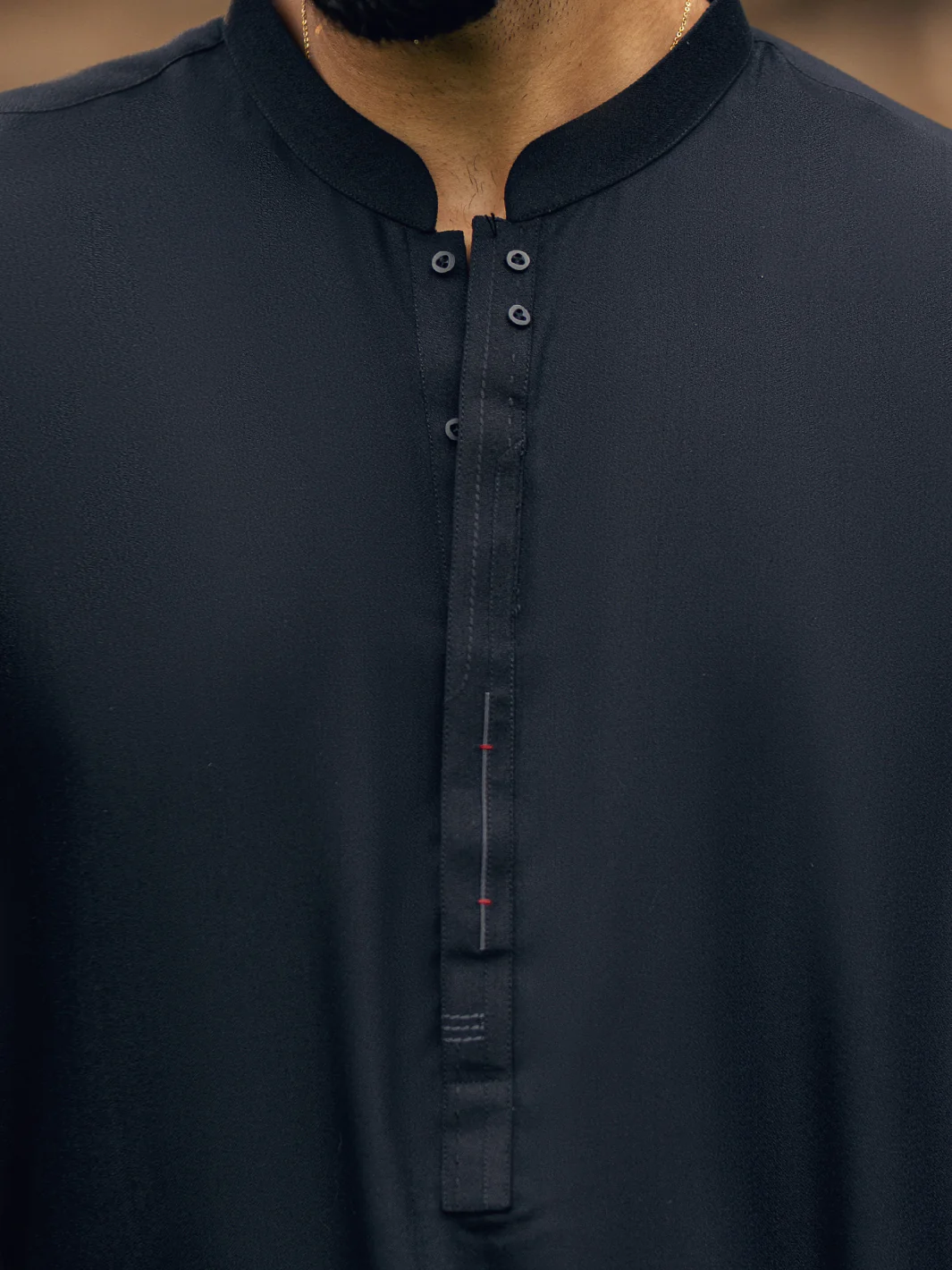 BLACK KAMEEZ SHALWAR | AL-KS-3292/AM-15068C - Image 4