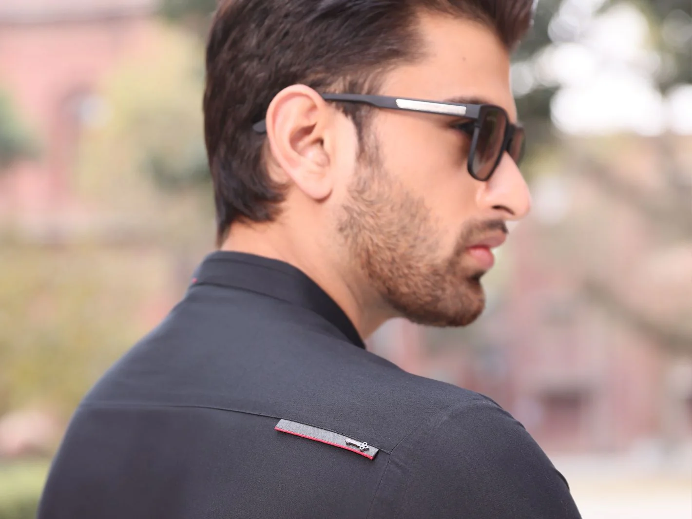 BLACK KAMEEZ SHALWAR | AL-KS-US-2545 V-2 2021 - Image 2