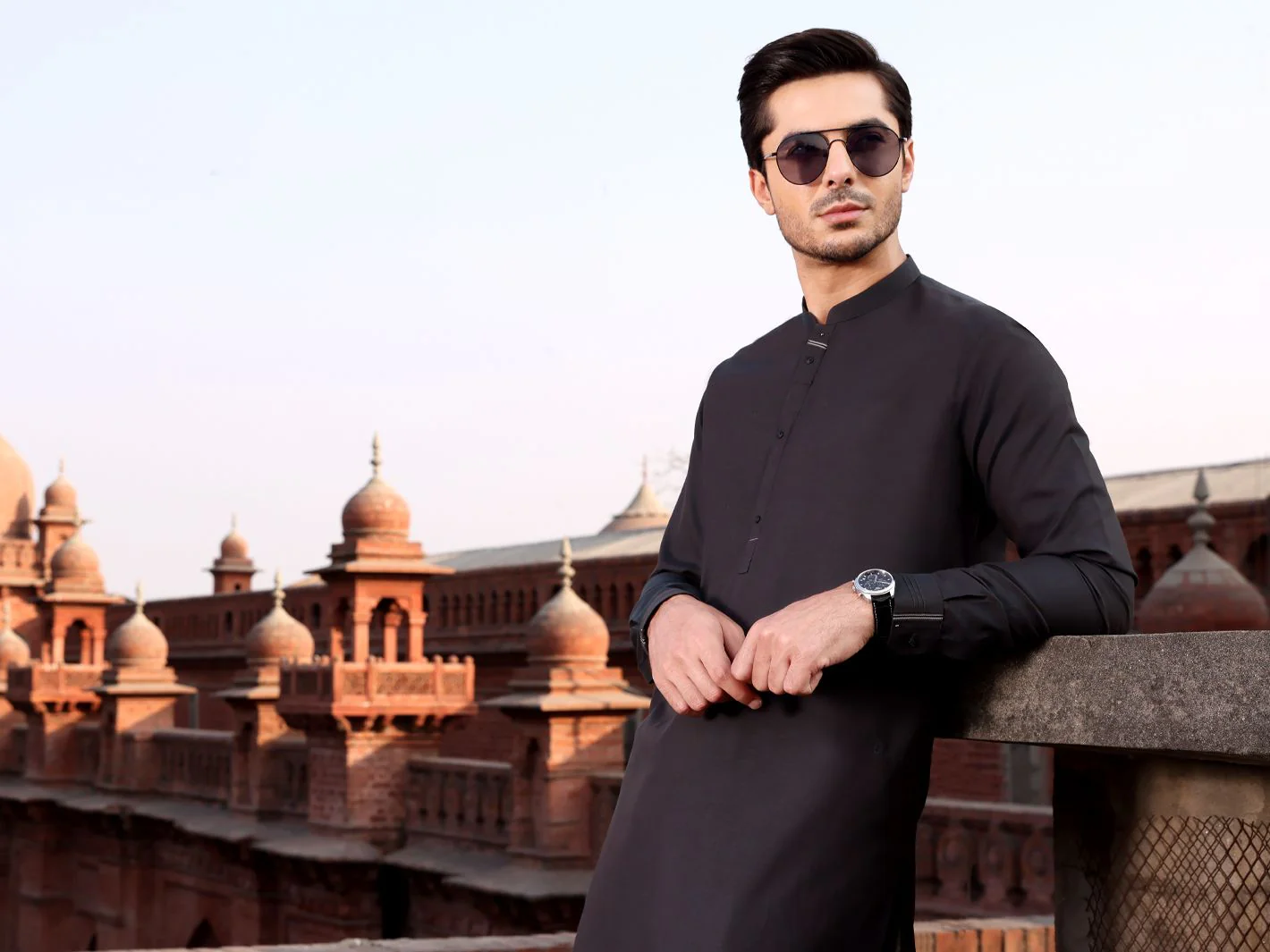 D GREY VISCOSE KAMEEZ SHALWAR | AL-KS-US-2612 V-2 2021 - Image 3