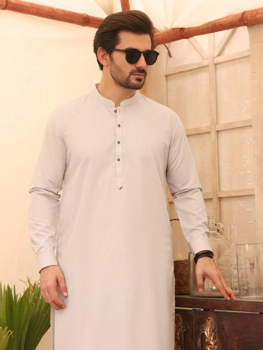 LIME GREEN VISCOSE KAMEEZ SHALWAR | AL-KS-US-2635/AM-895C - Image 2