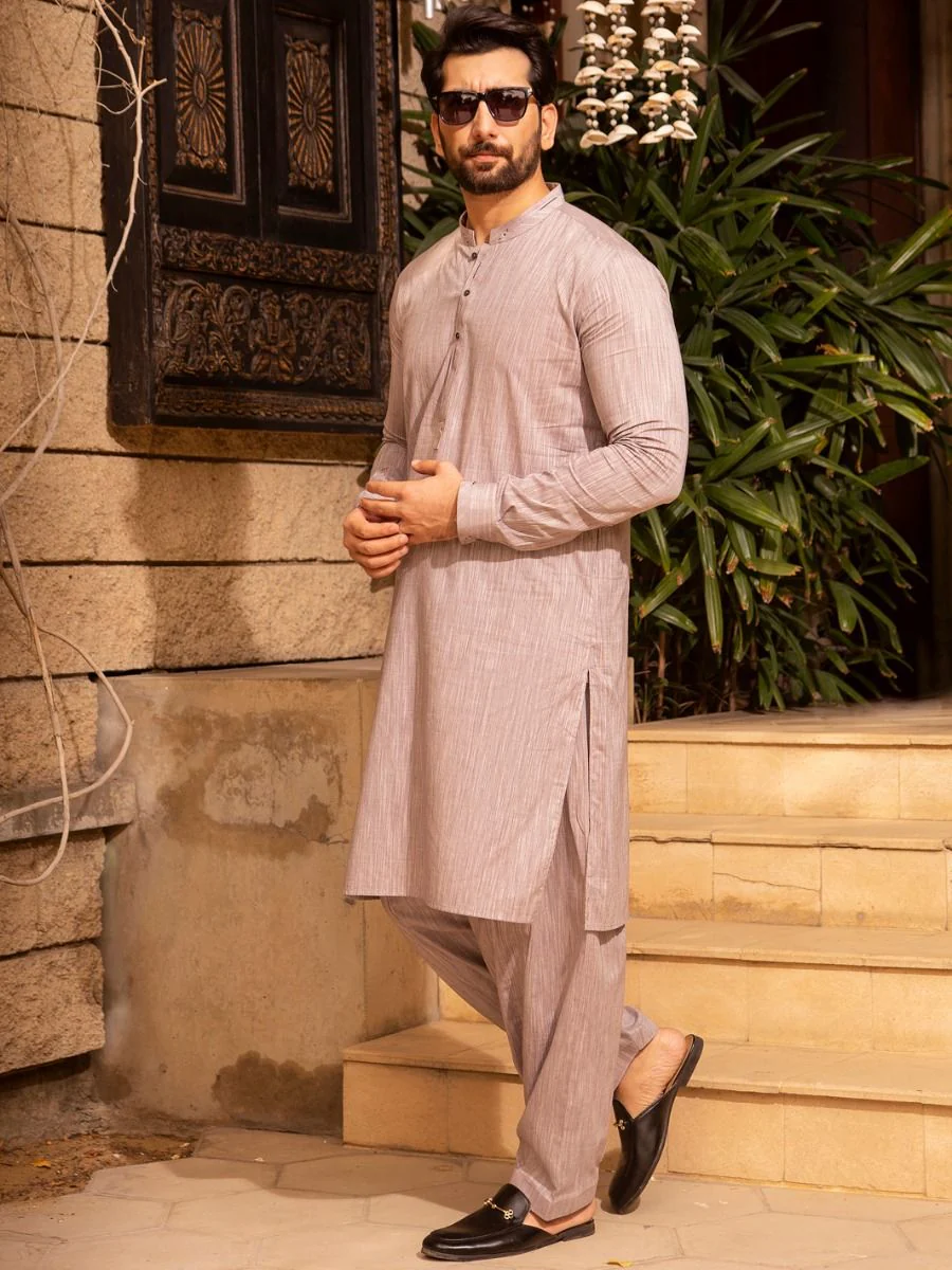 LIME GREEN COTTON KAMEEZ SHALWAR | AL-KS-US-2639/AM-927C - Image 3
