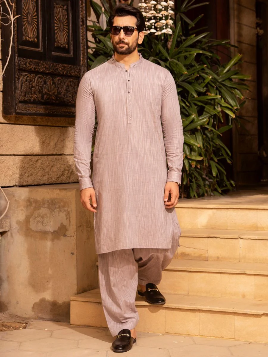 LIME GREEN COTTON KAMEEZ SHALWAR | AL-KS-US-2639/AM-927C - Image 4