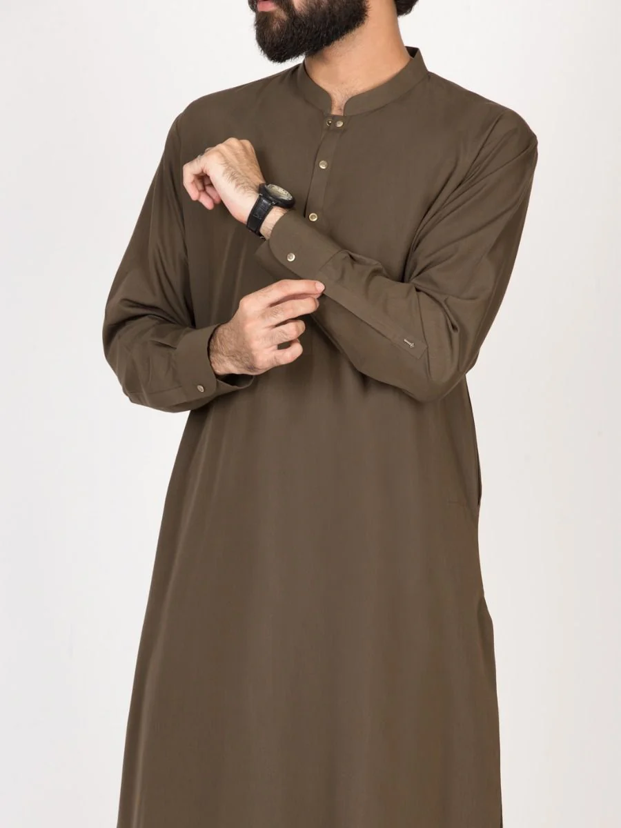 GREEN VISCOSE KAMEEZ SHALWAR | AL-KS-US-2645/AM-5011C - Image 3