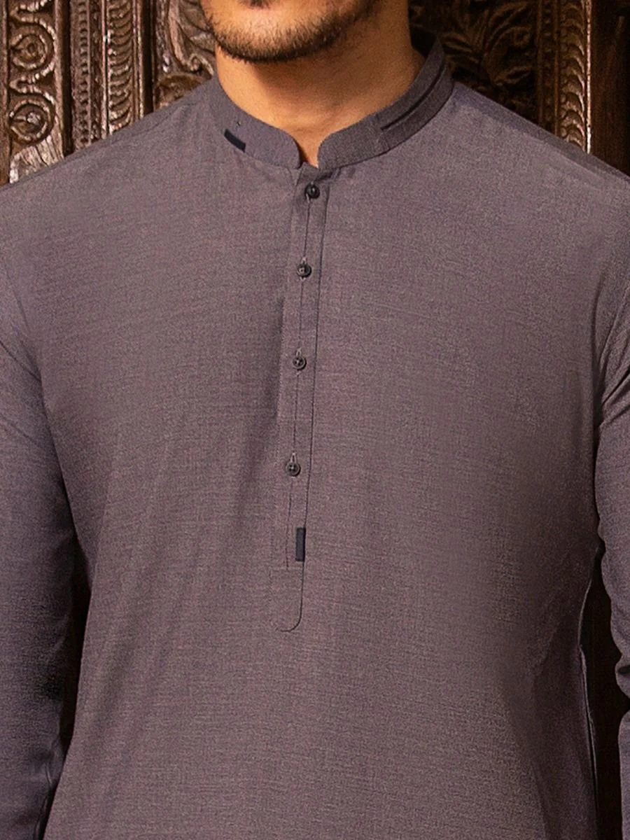 BLUE VISCOSE KAMEEZ SHALWAR | AL-KS-US-2689/AM-5033A - Image 2