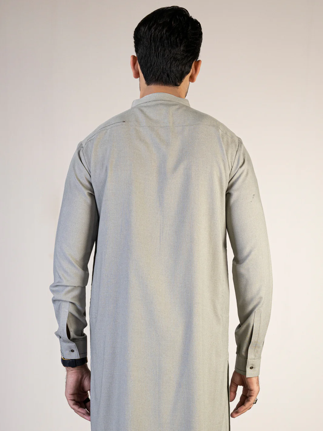 LIGHT GREEN VISCOSE KAMEEZ SHALWAR | AL-KS-US-2854/AM-5093C - Image 3