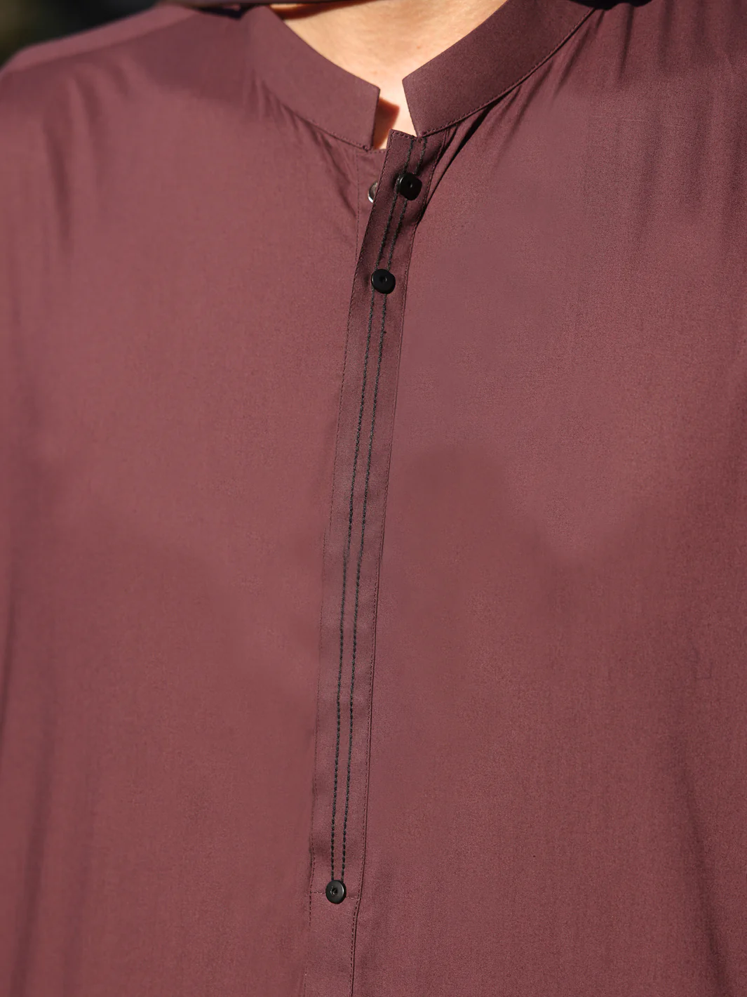 PURPLE COTTON KURTA TROUSERS | AL-KT-2981/AM-6117F - Image 2