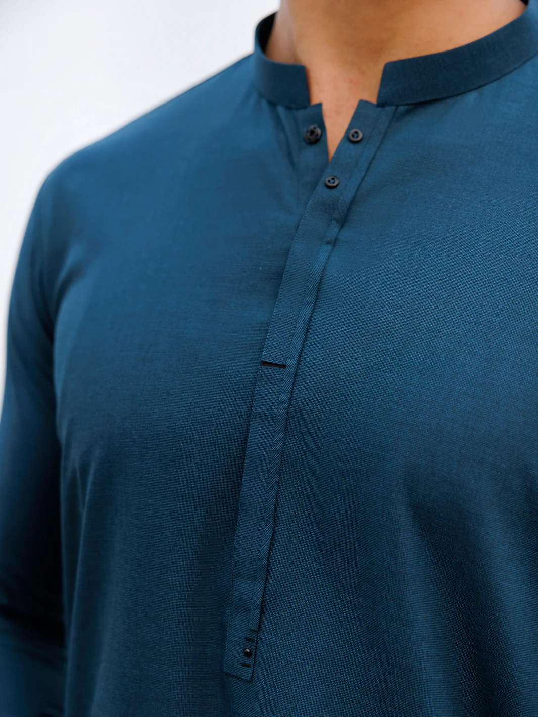 TEAL BLENDED KURTA TROUSERS | AL-KT-3175A/AM-6270D - Image 3