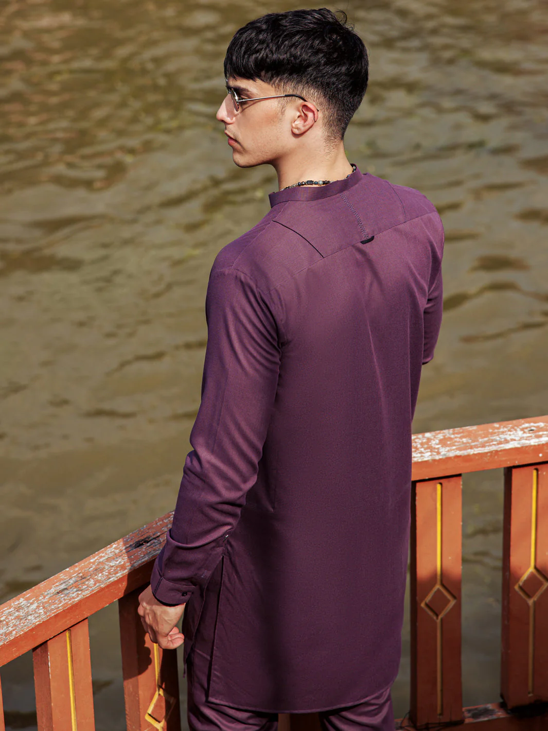 PURPLE KURTA TROUSERS | AL-KT-US-24-2972 - Image 4
