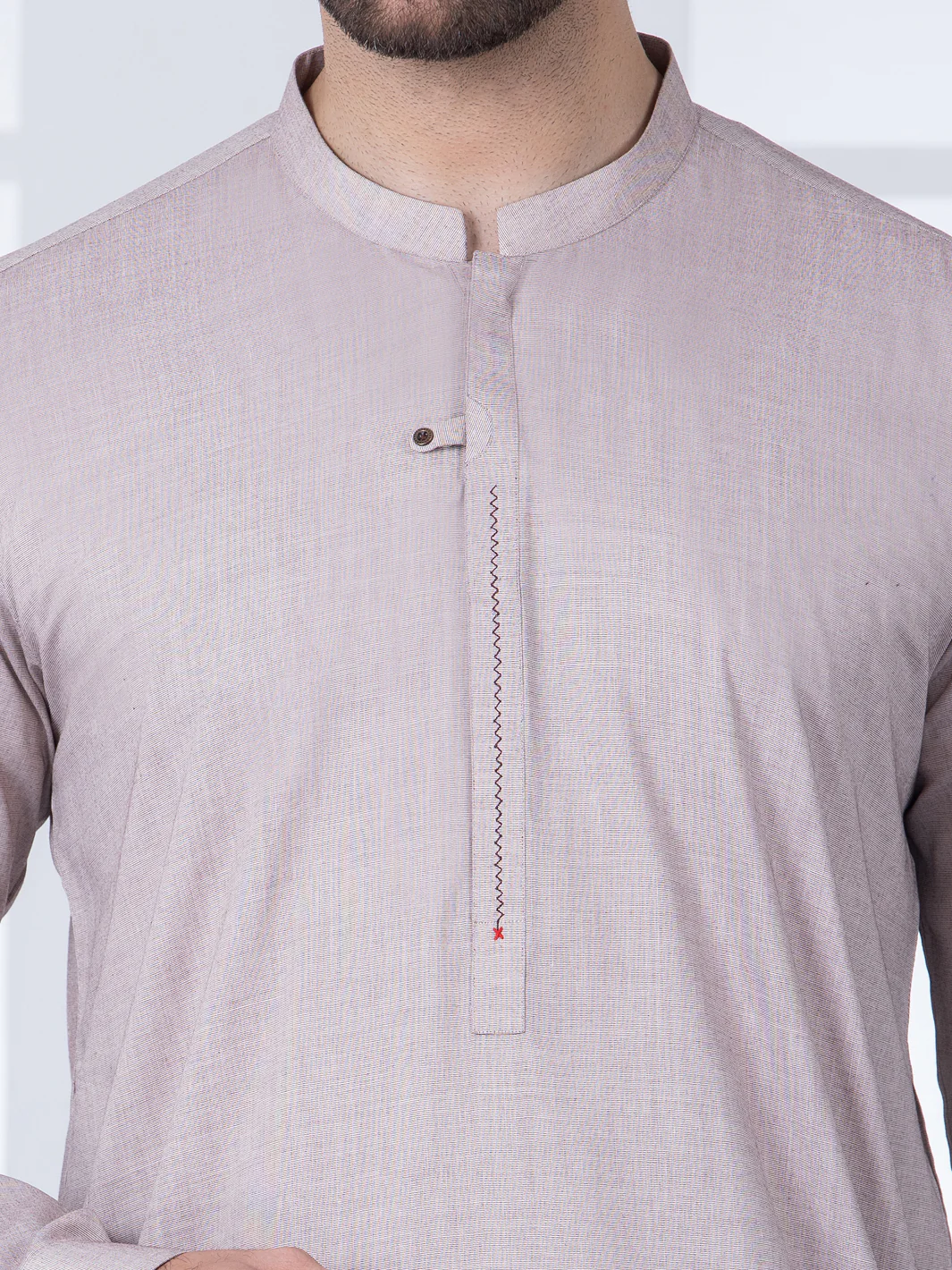 LIGHT BROWN KURTA TROUSERS | AL-KT-US-2751/AM-5058B - Image 2