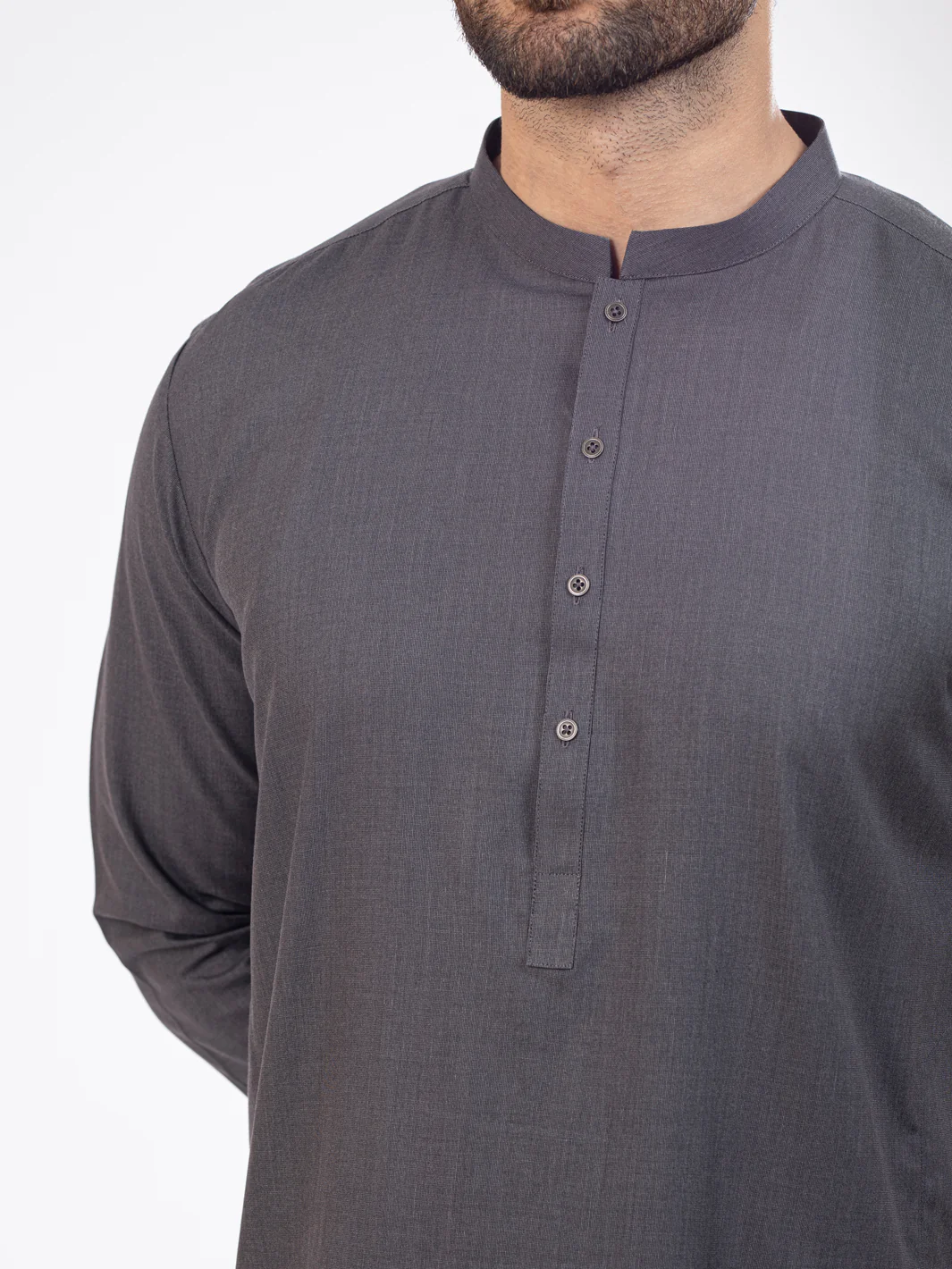 GREY BLENDED KURTA TROUSERS | AL-KT-US-2917/AM-8431A - Image 2