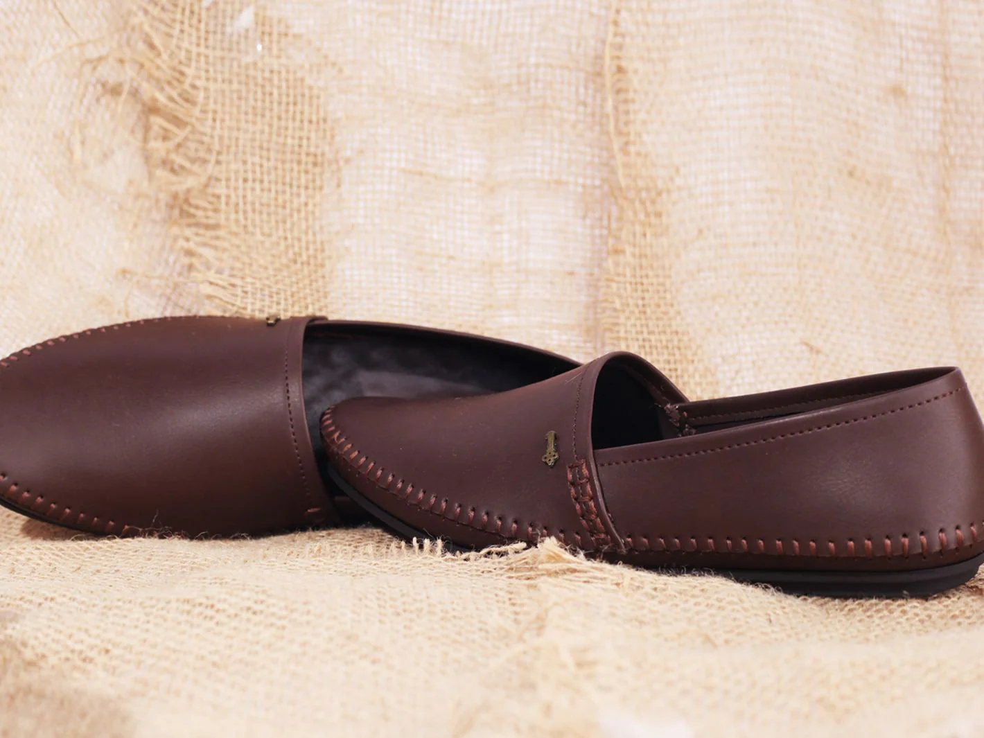 COFFEE LEATHER SHOES | AL-MSHO-US-012-R1-21 - Image 3