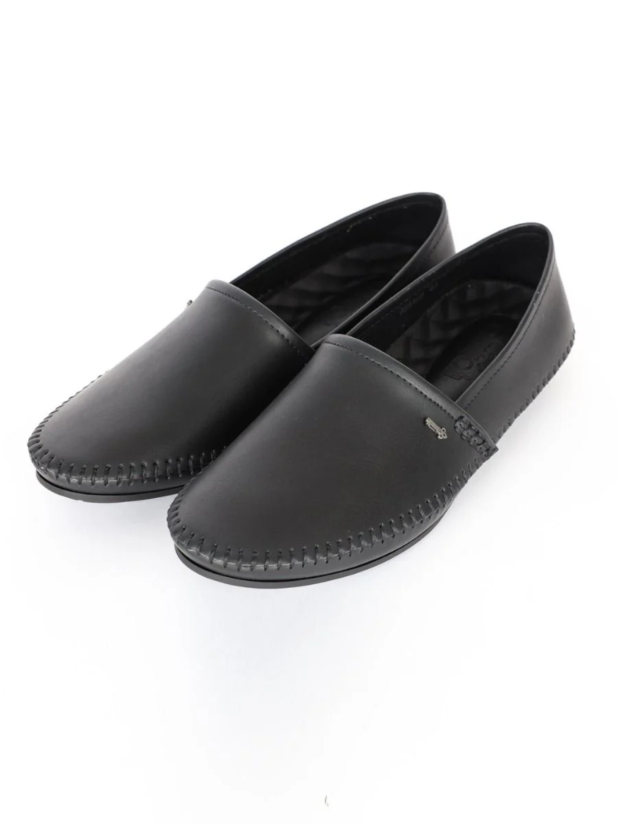 BLACK LEATHER SHOES | AL-MSHO-US-018-21 - Image 2