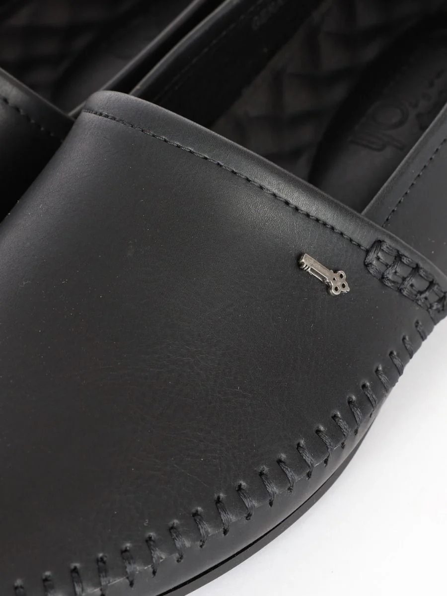 BLACK LEATHER SHOES | AL-MSHO-US-018-21 - Image 3
