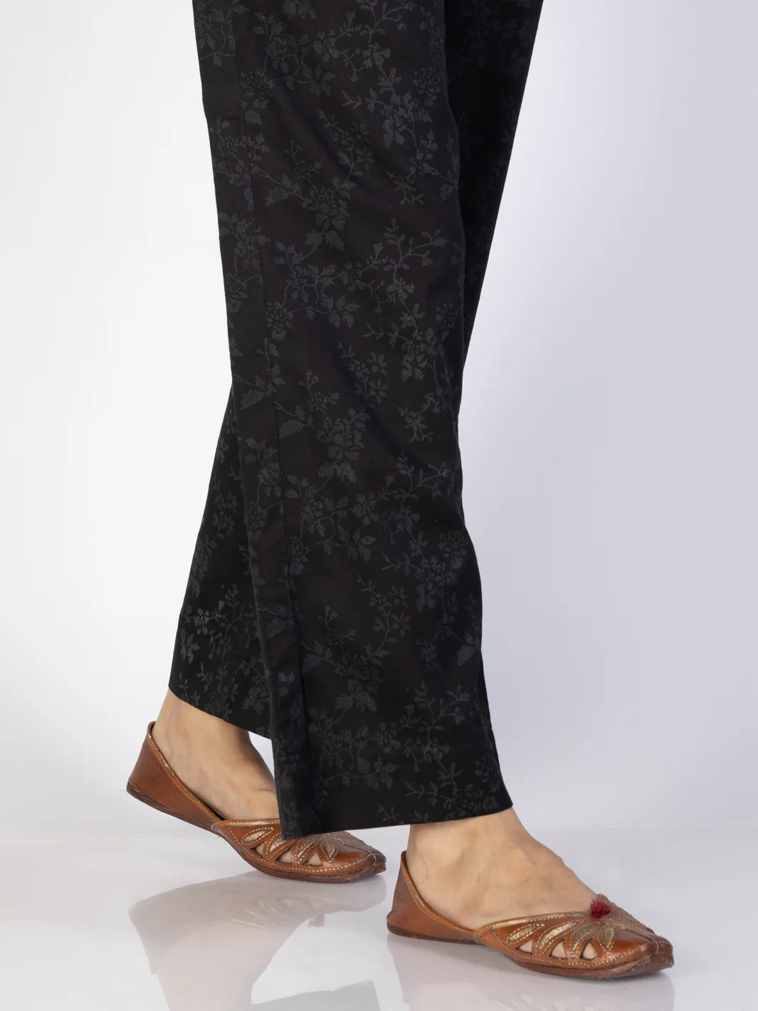 BLACK CAMBRIC TROUSERS | AL-T-710/ALP-1069SH