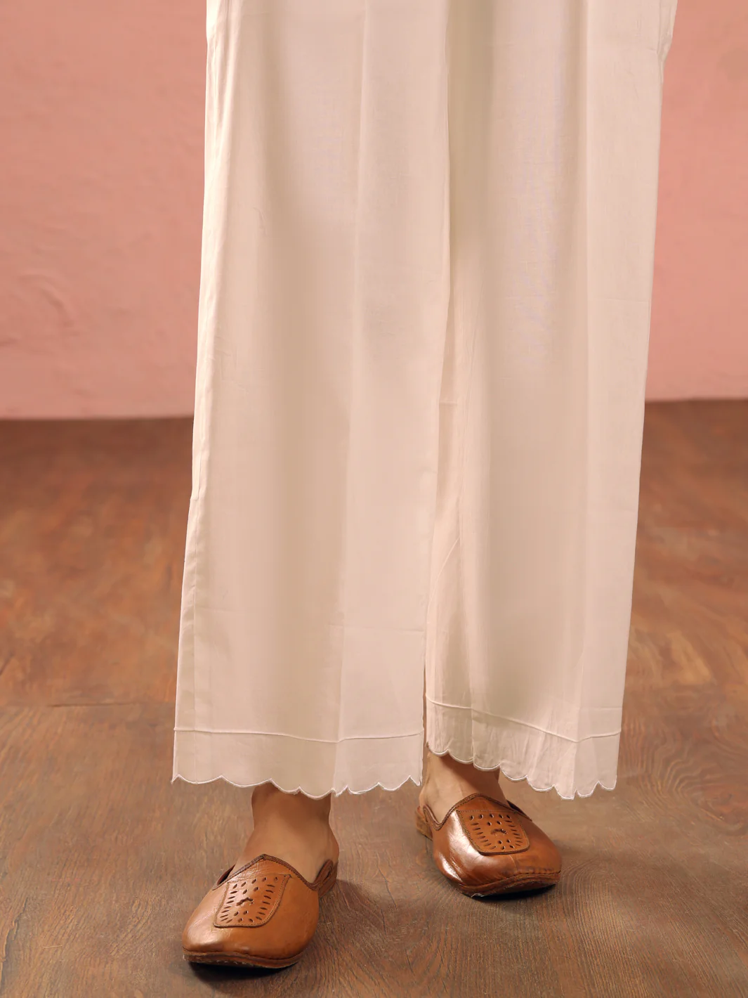 WHITE DYED TROUSERS | AL-T-718/RFD - Image 2