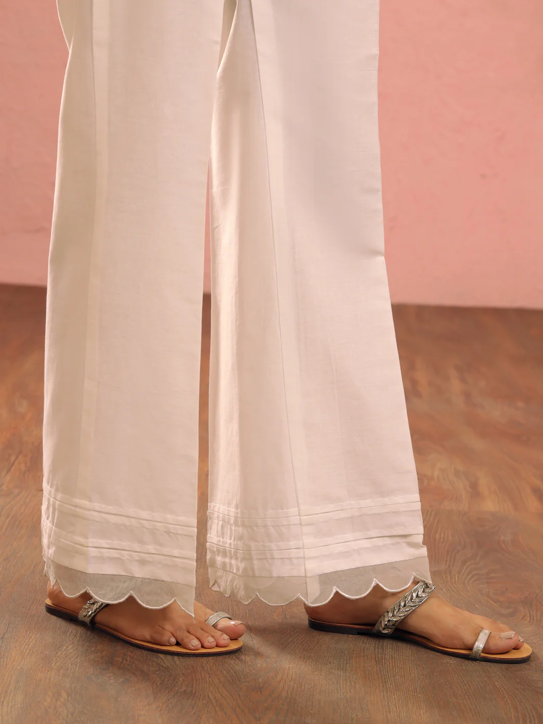 WHITE DYED TROUSERS | AL-T-727/RFD - Image 2