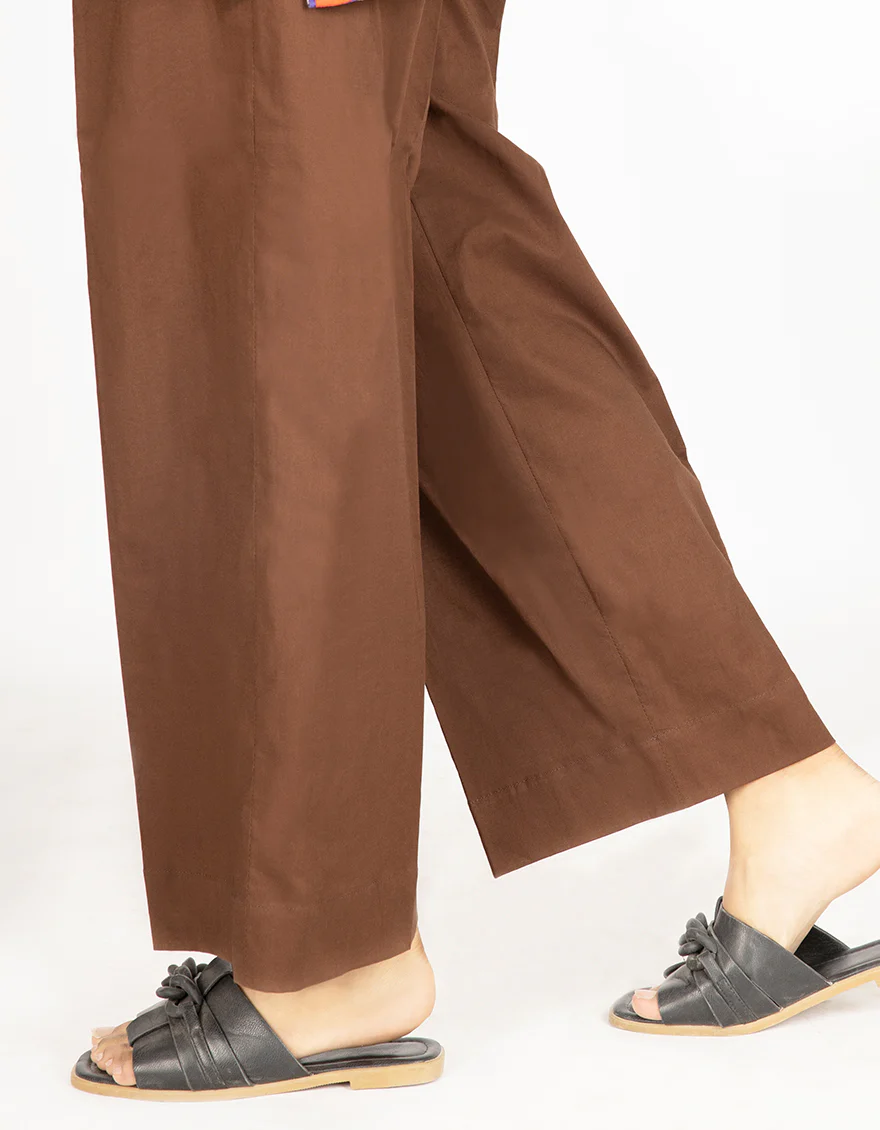 BROWN LAWN TROUSERS | AL-T-US-538/ALP-1170 SH - Image 2