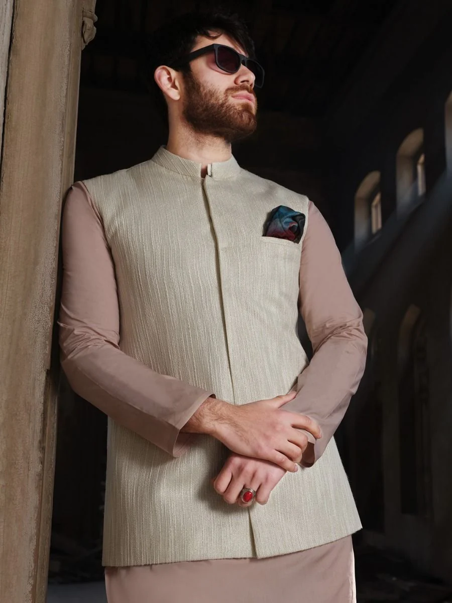 OFF WHITE WAISTCOAT | AL-WC-US-303/AM-146A - Image 2